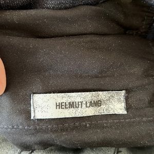 Dark blue helmut lang jeans